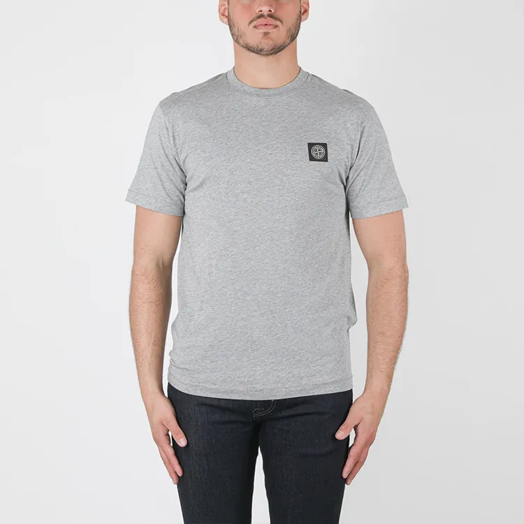 STONE ISLAND T Shirts Men Gray-2