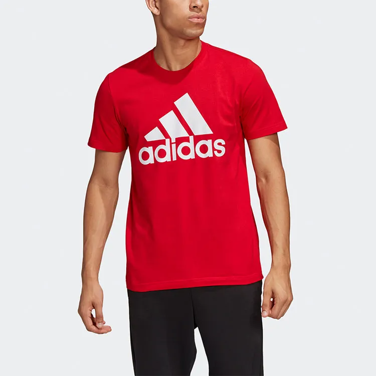 Adidas T Shirts Men Red-2