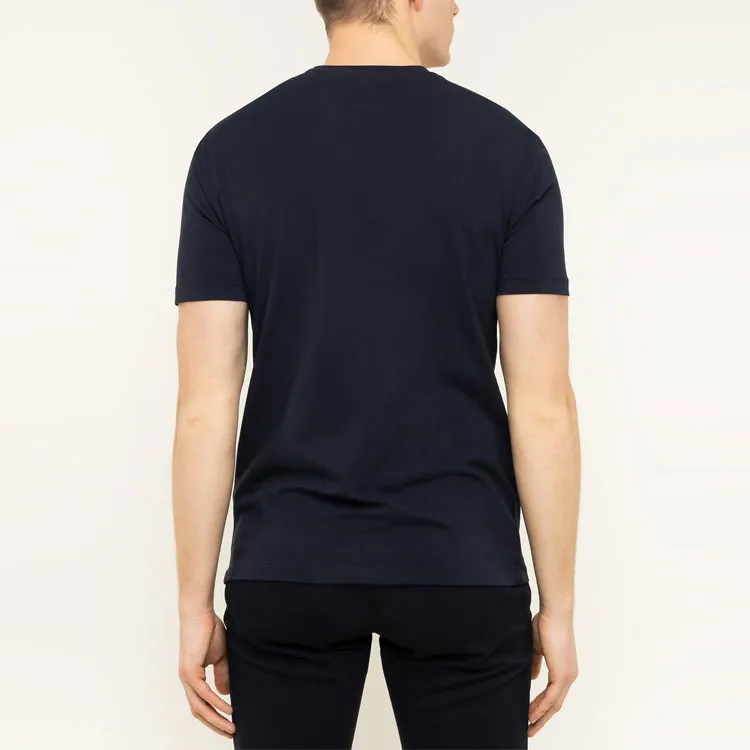EMPORIO ARMANI T Shirts Men Navy Blue-1