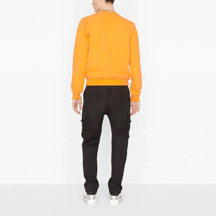 DIOR Cd Embroidery On Chest Crewneck-3