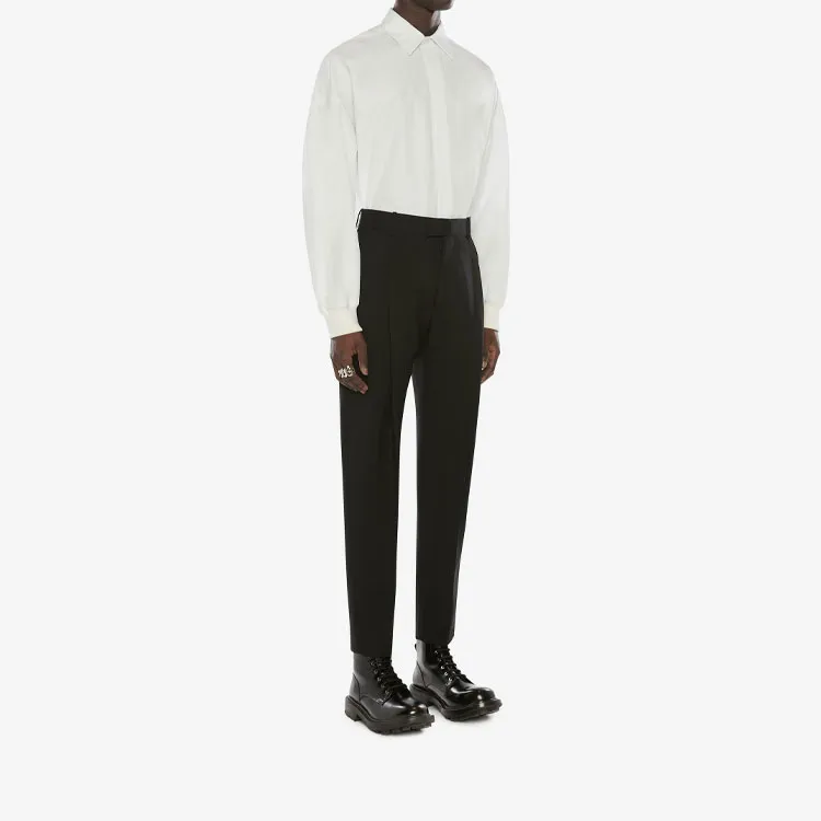 Alexander McQueen Cargo Pants Men Black-3