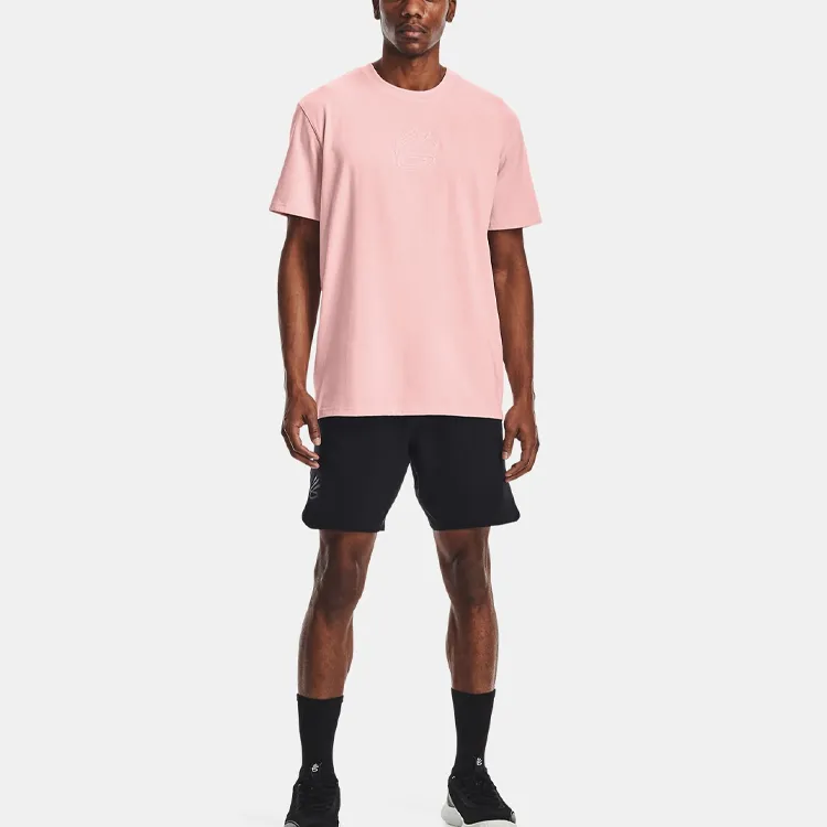 Under Armour T Shirt Men's Pink-2