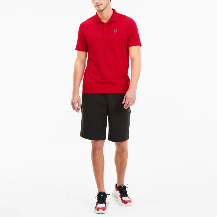 PUMA X FIRST MILE Polo Shirts Men Red-2