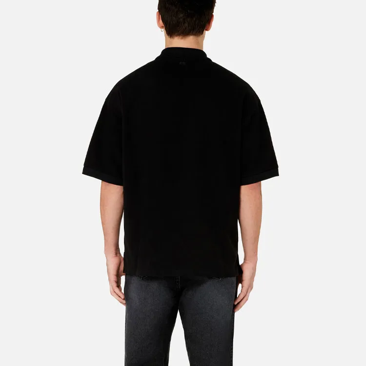 AMIPARIS FW21 Polo Shirt Men's Black-2