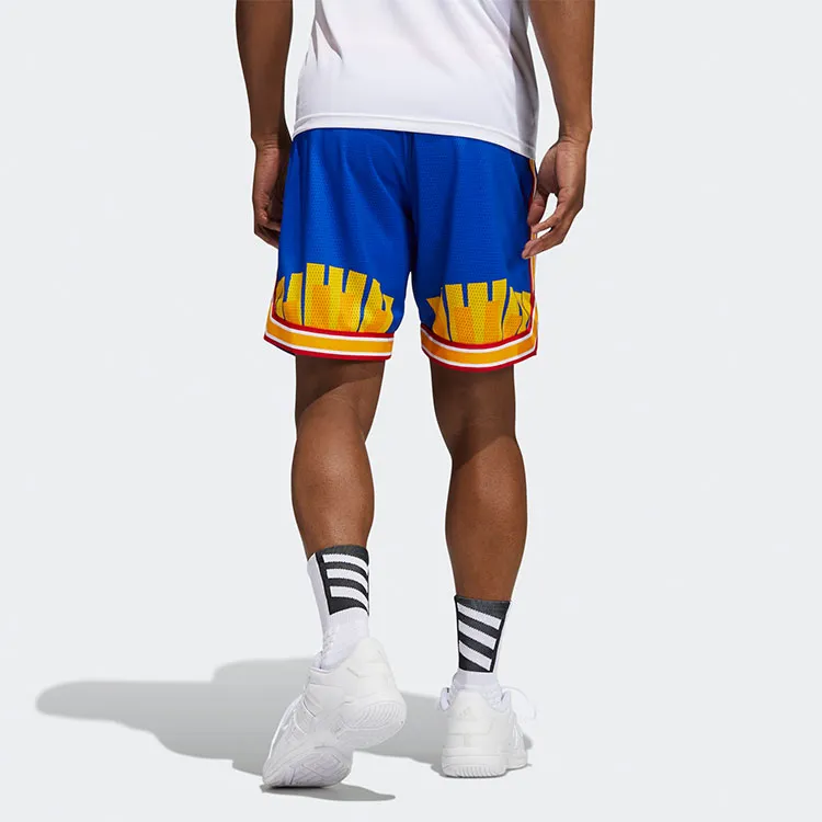 Adidas Basketball Shorts Men Blue-2
