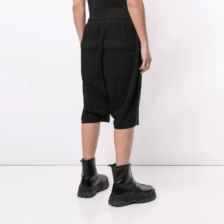 Rick Owens DRKSHDW Knitted Sweatpants Men Black-2