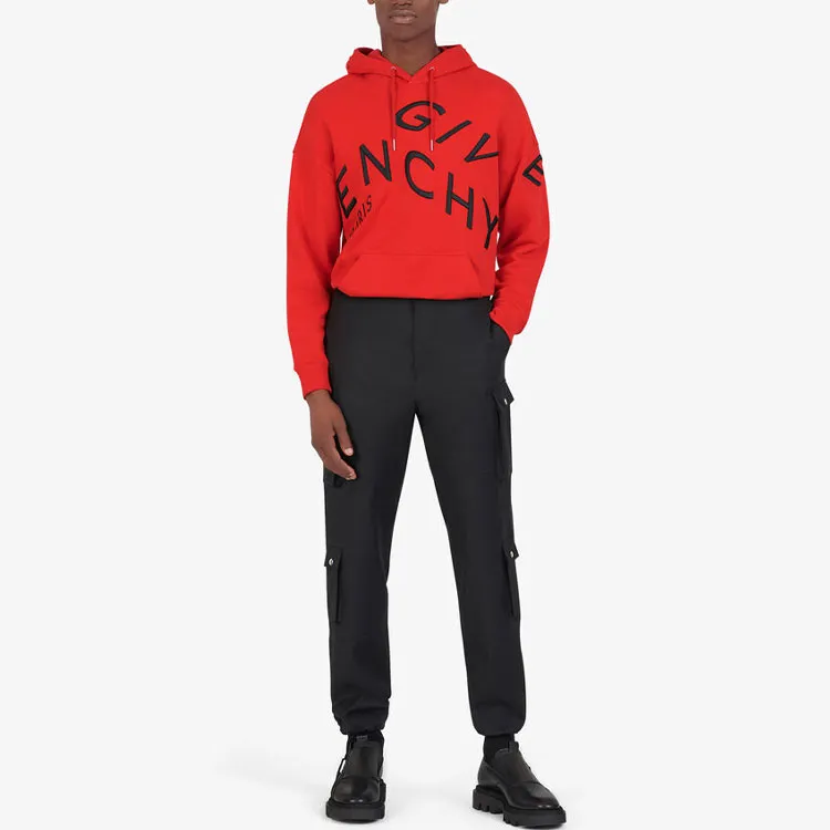 Givenchy Refracted Embroidered Logo Hoodie-5