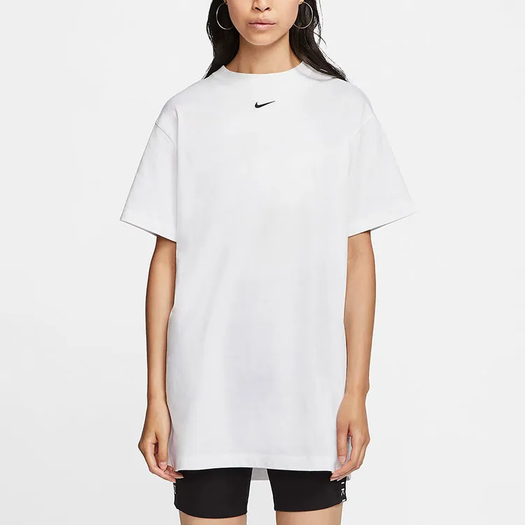 Nike Short Sleeved Dresses Women's White-3