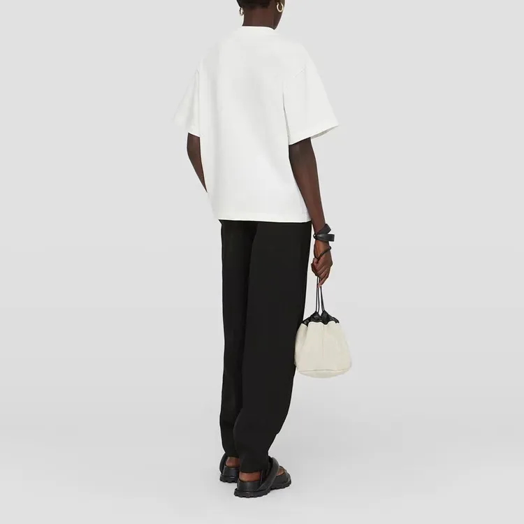 JIL SANDER Logo Printed Jersey T Shirt-2