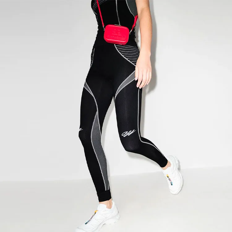 OFF WHITE SS21 Leggings Women's Black-2