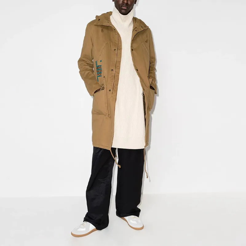 RAF SIMONS Redux Handpainted Parka With Badge-1