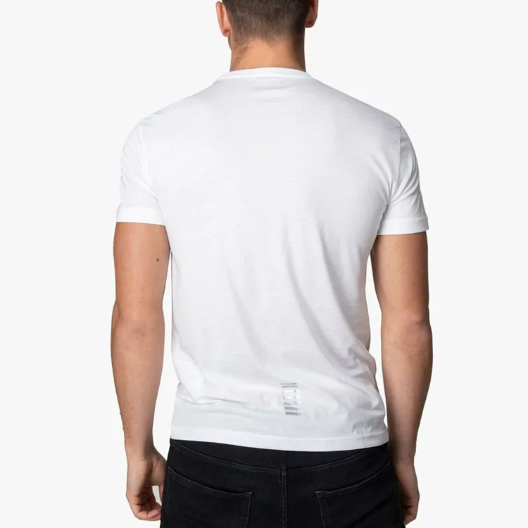 EMPORIO ARMANI Logo Detailed Crewneck T-Shirt-3