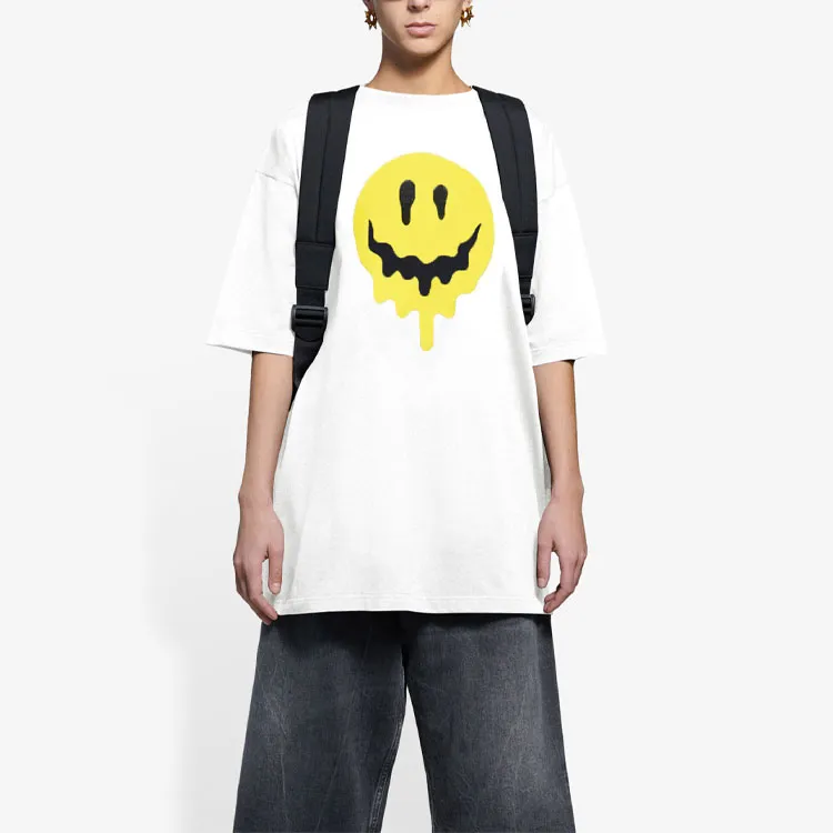 Balenciaga T Shirt Loose Fit Style Women's White-2