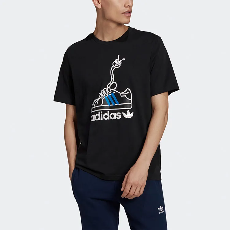 Adidas Originals T Shirt Men's Black-2