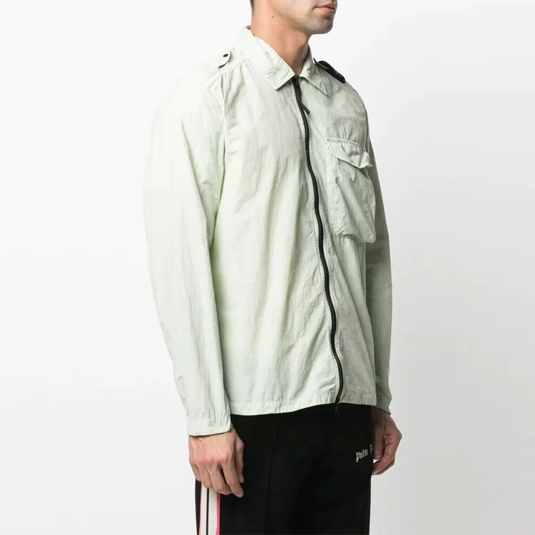 STONE ISLAND SS21 Jackets Coats Men's Light Green-2