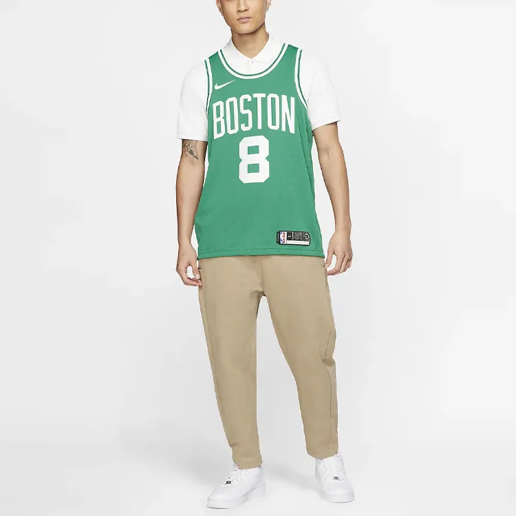 Nike X NBA Basketball Jerseys Men Green-4