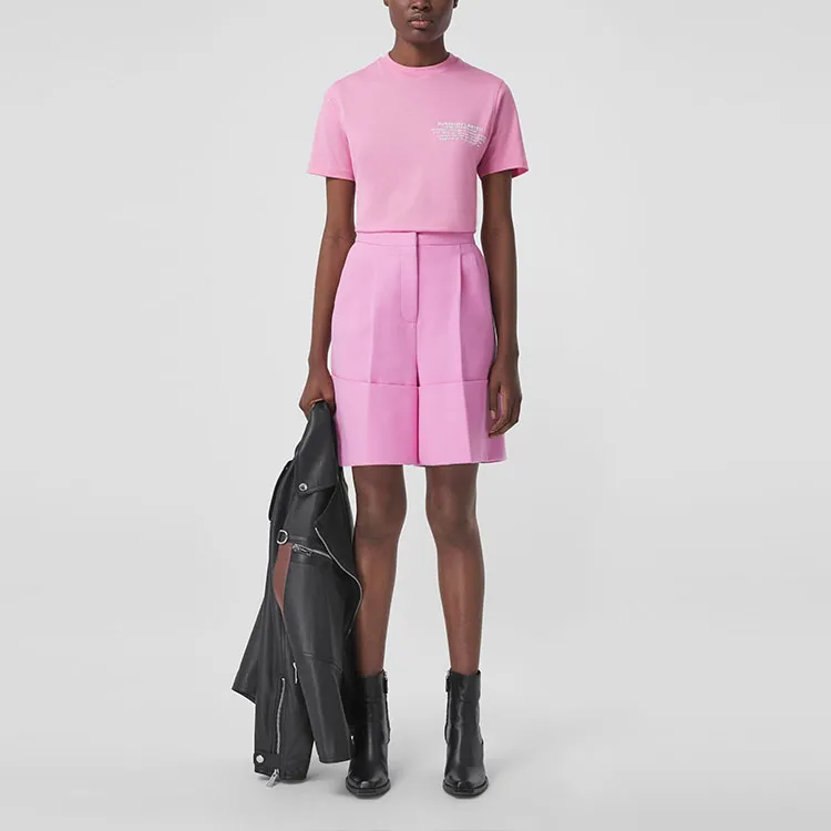 Burberry T Shirts Women's Pink-2