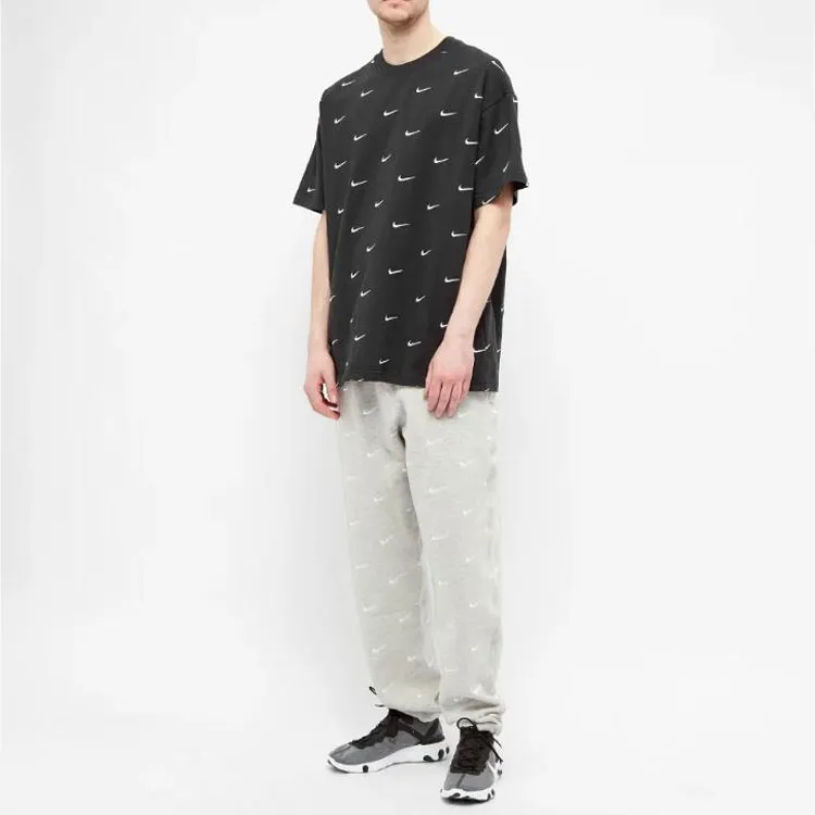 Nike All Over Swoosh Logo T Shirt-2