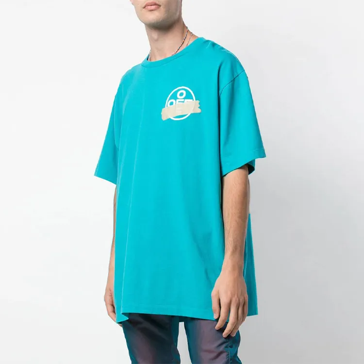 OFF WHITE SS20 T Shirt Men's Blue-4