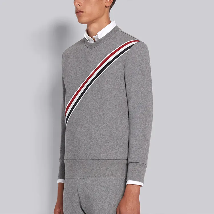 THOM BROWNE RWB stripe Sweatshirt-4