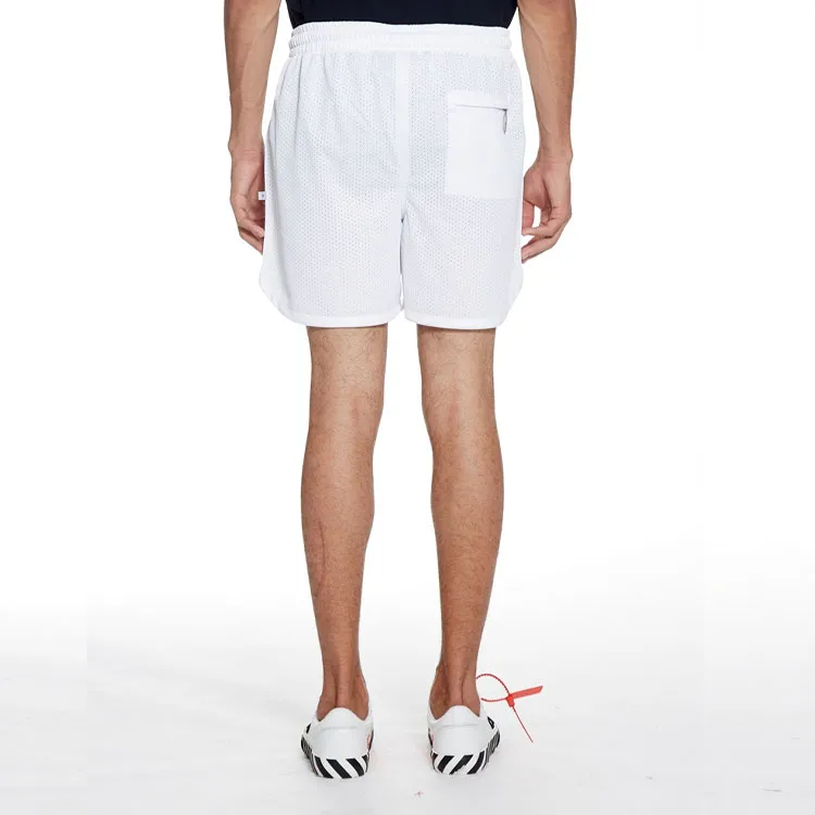 OFF WHITE Caravaggio Arrows Mesh Shorts-4