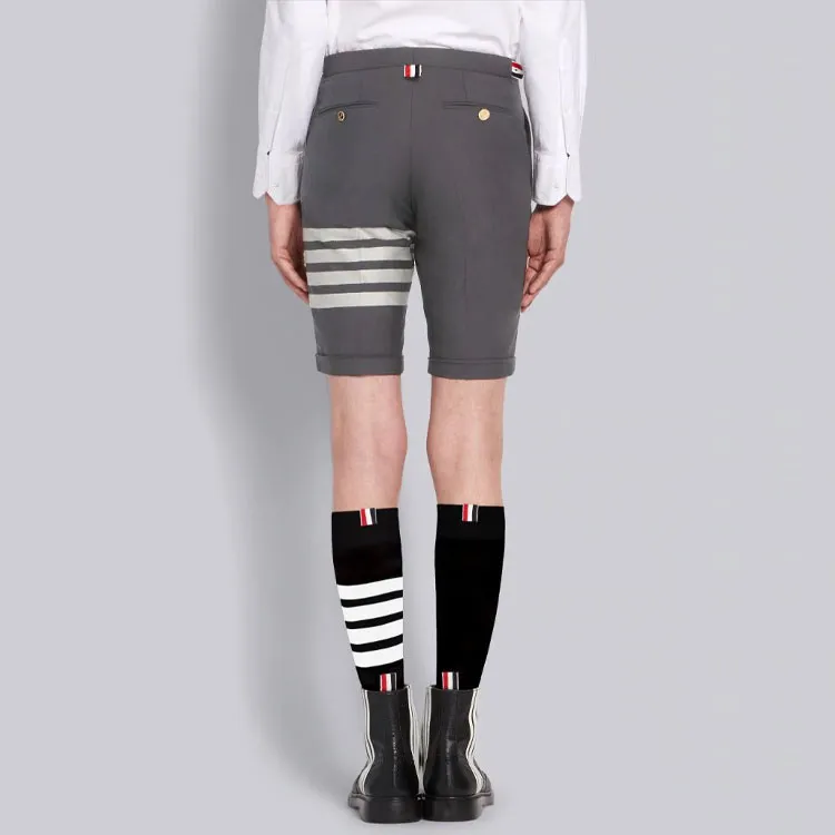 THOM BROWNE 4 Bar Tailored Shorts-2