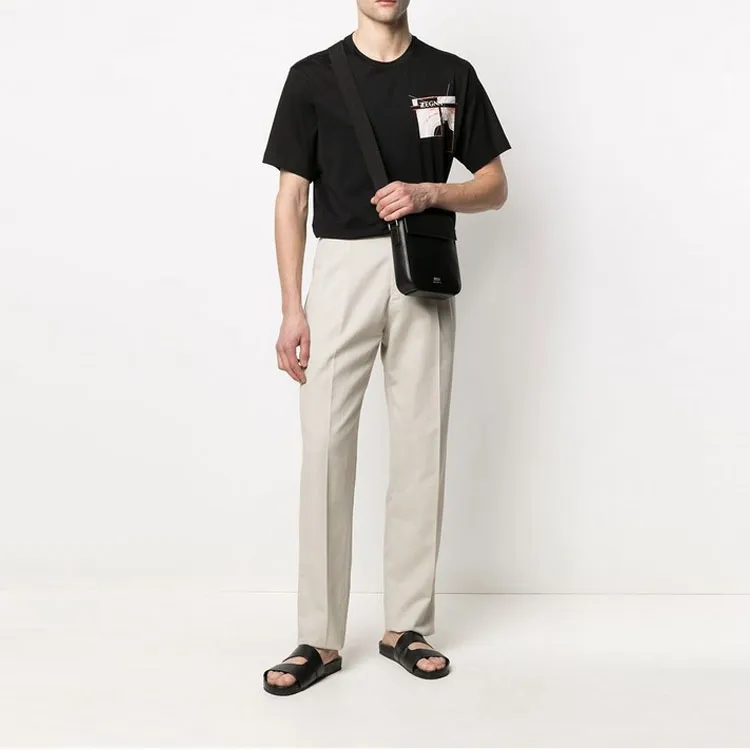Ermenegildo Zegna T Shirts Men Black-3