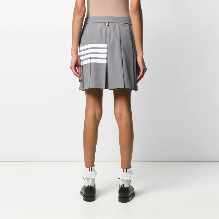 THOM BROWNE· Casual Short Skirts Women's Gray-3