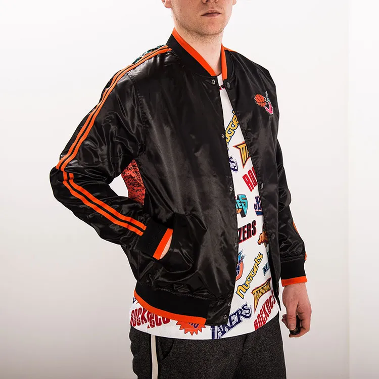 Mitchell Ness Jackets Men Black-3
