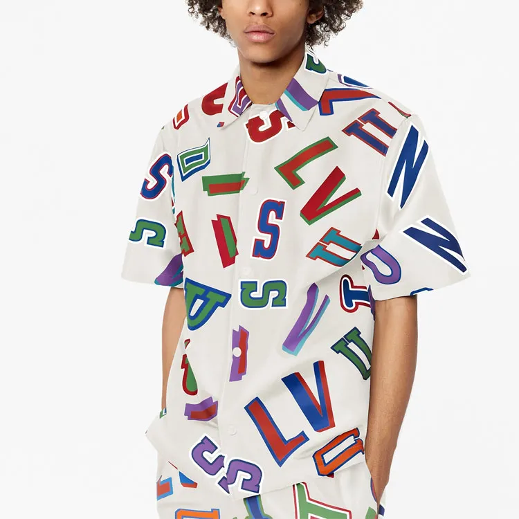 LOUIS VUITTON x NBA Shirt Men's White-1
