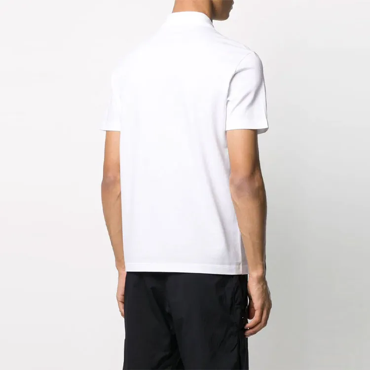 VERSACE Polo Shirts Men White-2