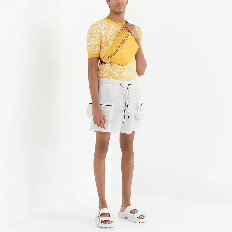 FENDI Casual Shorts Men White-2