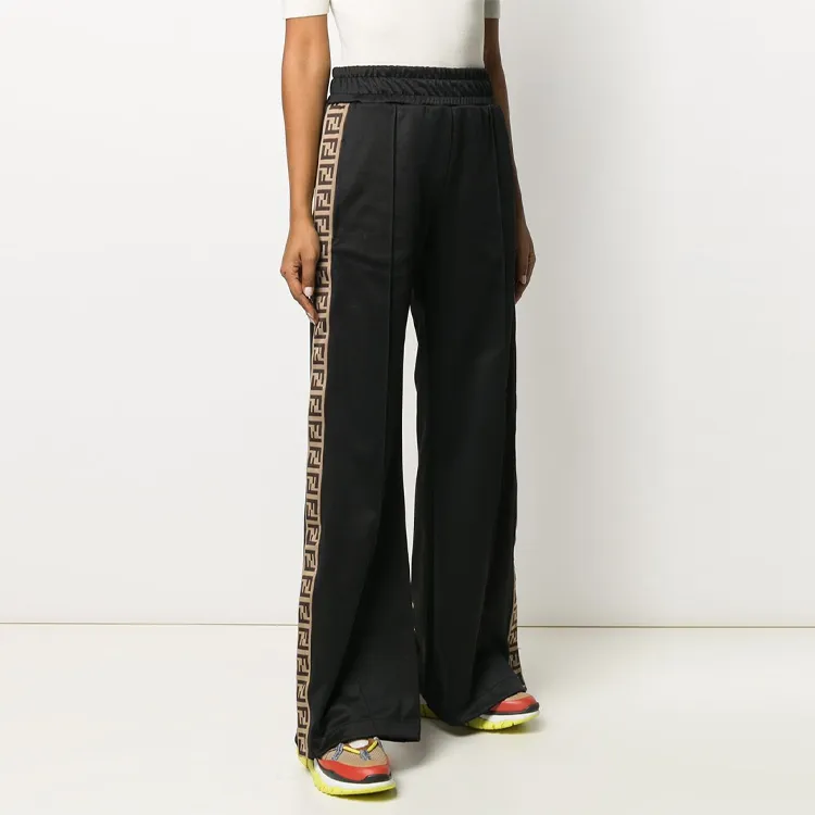 FENDI Casual Pants Women's Black-2