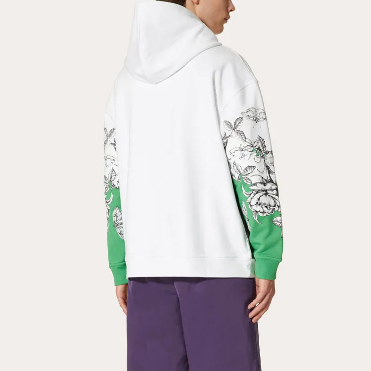 Valentino Sweatshirts Men White Green-2
