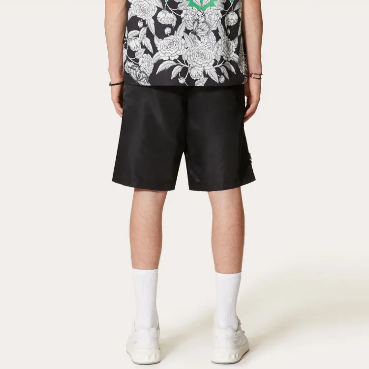 Valentino Garden Floral Embroidery Bermuda Shorts-2