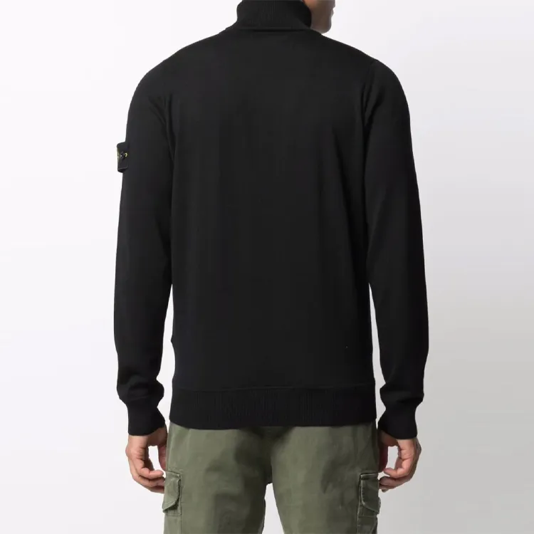 STONE ISLAND Roll neck Wool Jumper-3