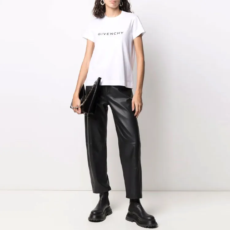 Givenchy Reverse Slim Fit T Shirt 'White'-4