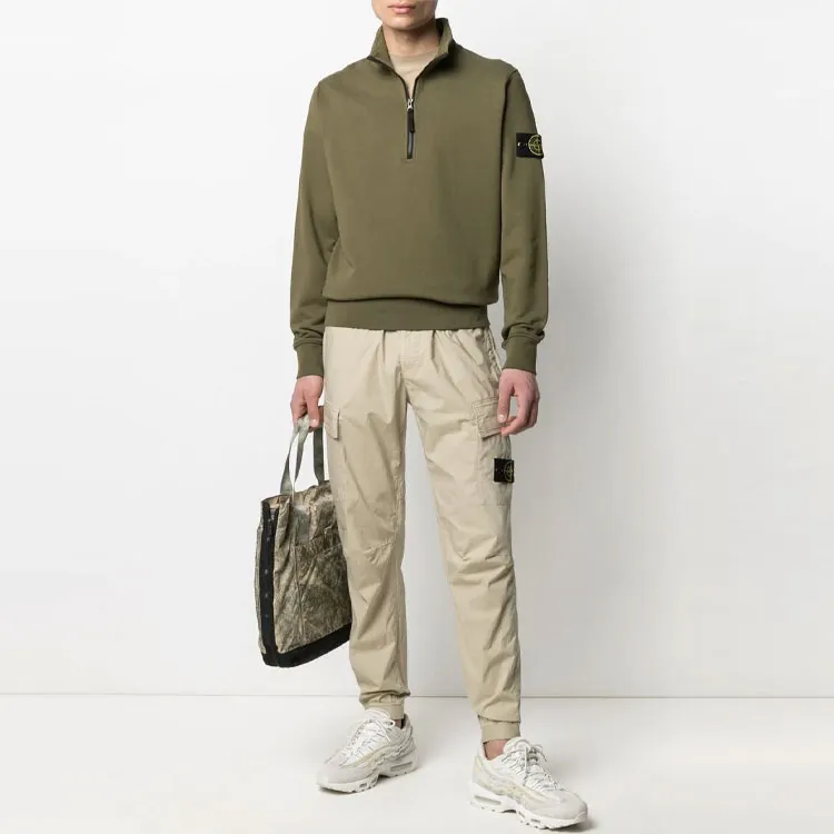 STONE ISLAND SS21 Cargo Pants Men's Khaki-5