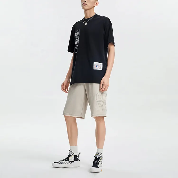 LiNing x Disney T Shirt Men's Black-2