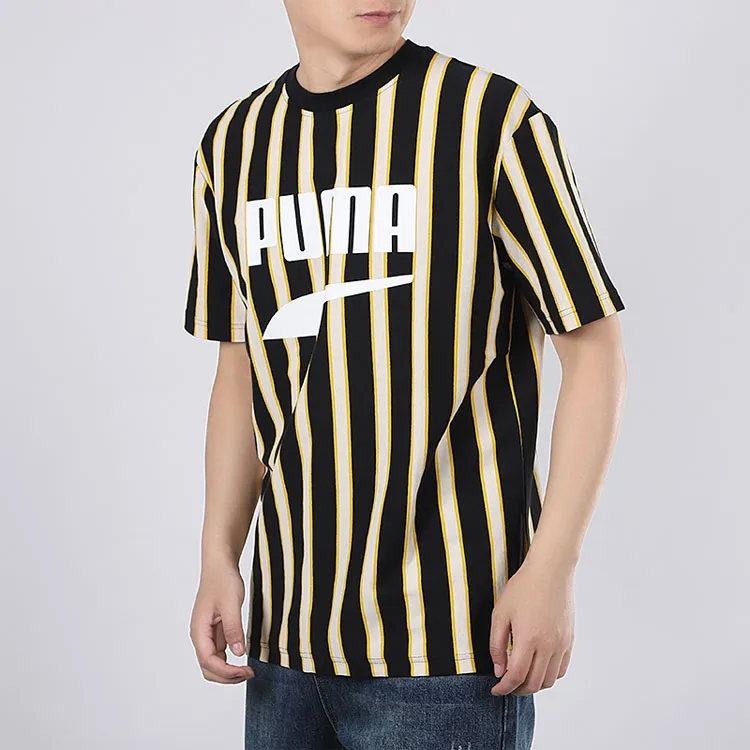 PUMA Downtown T Shirts Men Black-4