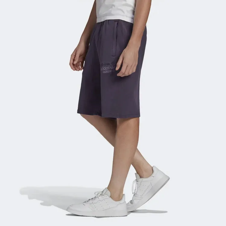 Adidas Originals Casual Shorts Men Purple-3