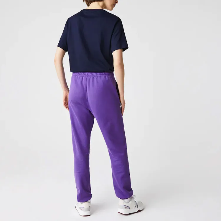 LACOSTE Logo patch Cotton T shirt-3