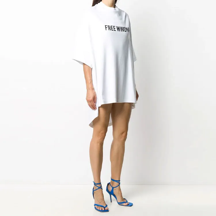OFF-WHITE FW20 Short-Sleeved Dresses Women's White-6