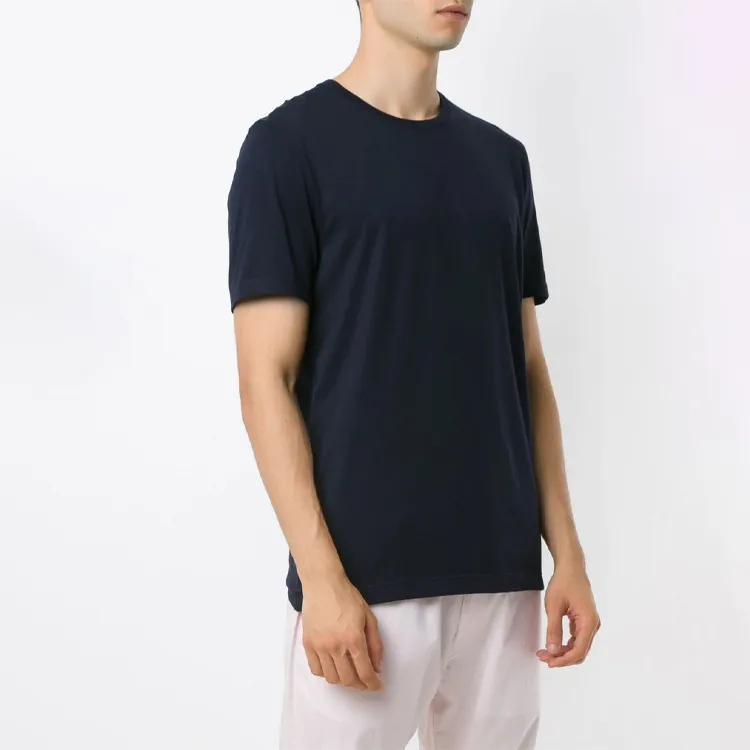 HUGO BOSS T Shirts Men Dark Blue-3