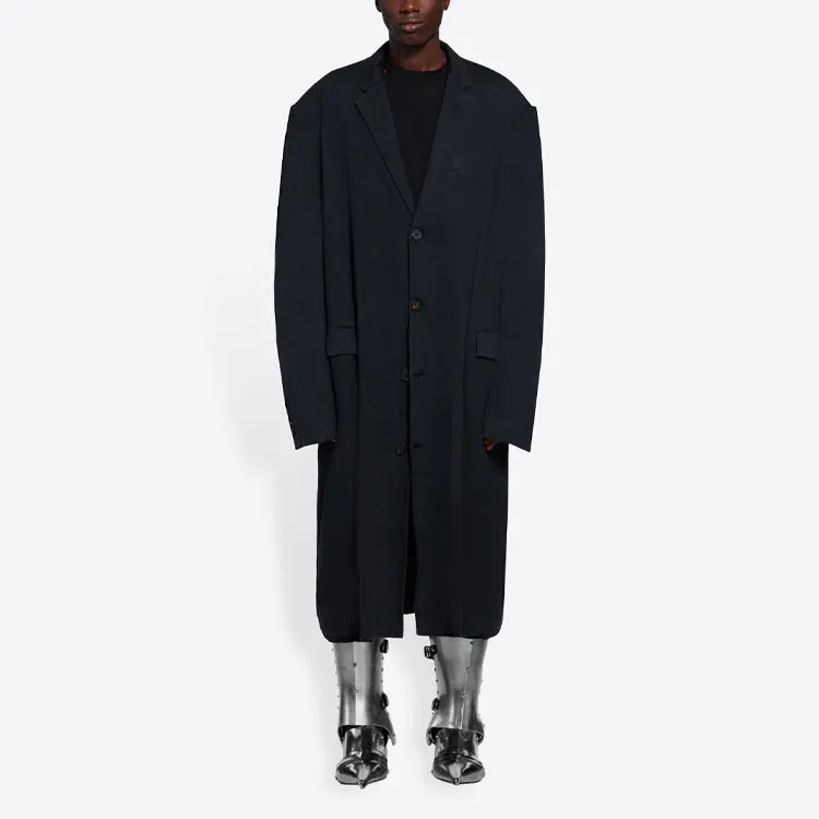 Balenciaga Worn Out Tailored Coat-2