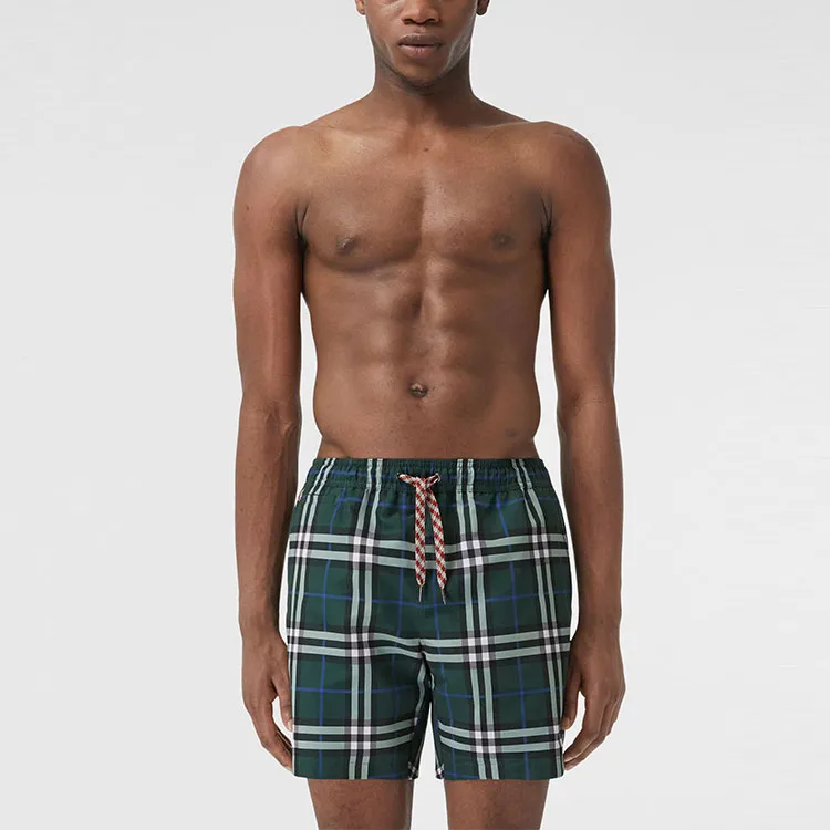 Burberry SS21 Casual Shorts Men's Green-1