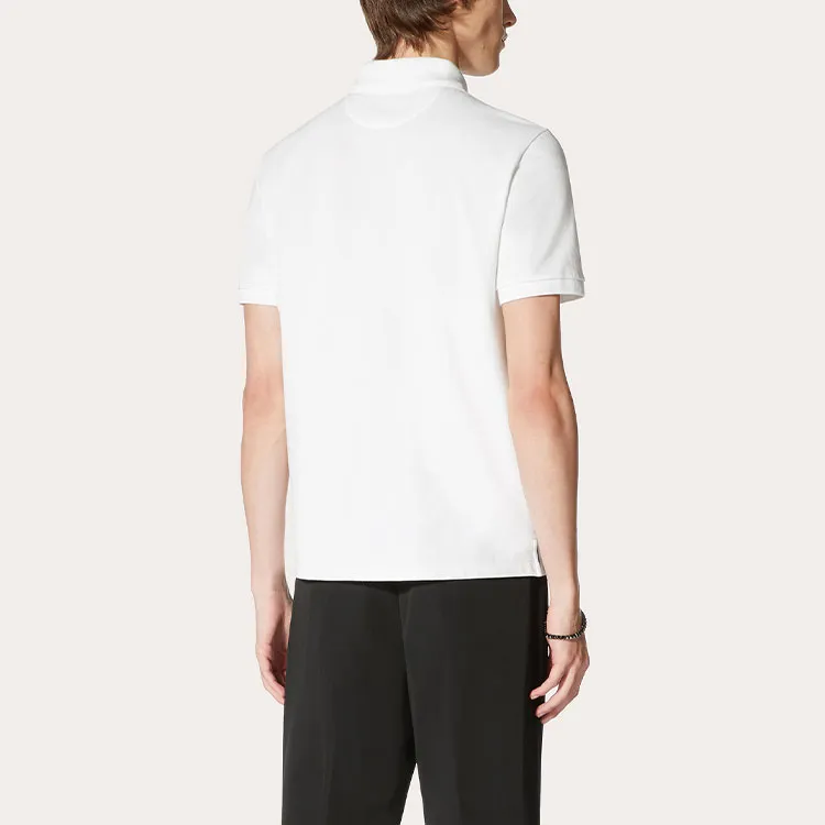 Valentino Polo Shirts Men White-1