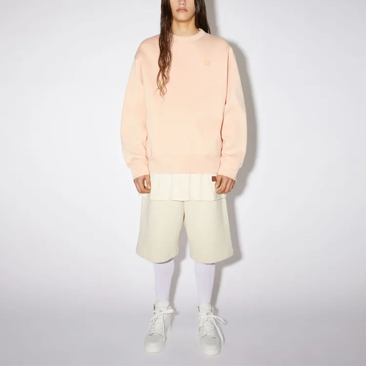 Acne Studios FW22 Sweatshirt Unisex Light Pink-3