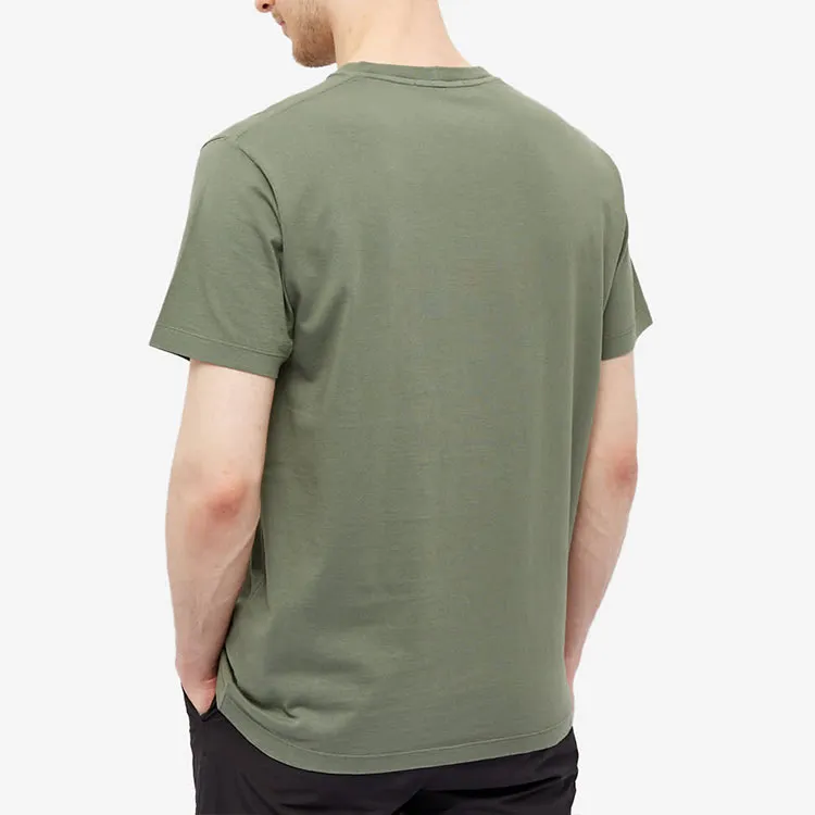 STONE ISLAND T Shirts Men Green-3