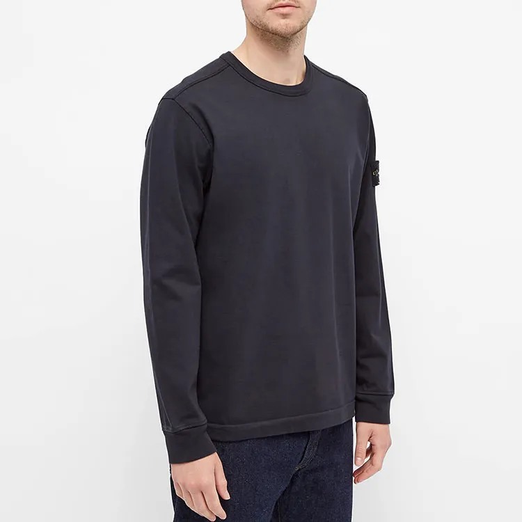 STONE ISLAND Sweatshirts Men Navy Blue-1